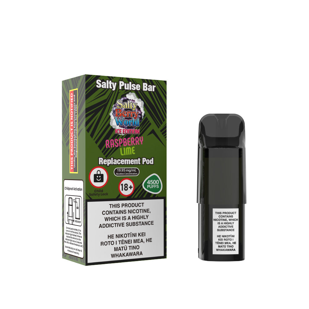 Salty Pulse Bar Disposable Vape Pre-filled Replacement Pods